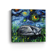 Sleepy Russian Blue Night