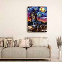 Black And Tan Dachshund Night 2