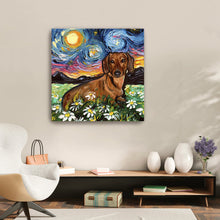 Brown Dachshund Night 2