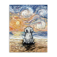 Beach Days - Bichon Frise