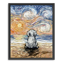 Beach Days - Bichon Frise