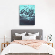 Release The Kraken Canvas Wall Art