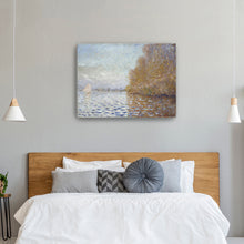 Argenteuil Basin with a Single Sailbboat, 1874 by Claude Monet