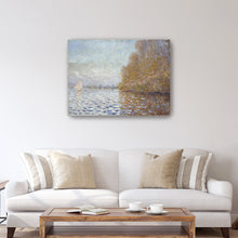 Argenteuil Basin with a Single Sailbboat, 1874 by Claude Monet