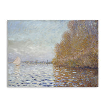 Argenteuil Basin with a Single Sailbboat, 1874 by Claude Monet