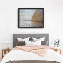 Argenteuil Basin with a Single Sailbboat, 1874 by Claude Monet