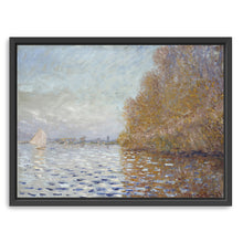 Argenteuil Basin with a Single Sailbboat, 1874 by Claude Monet