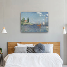 Red Boats - Argenteuil, 1875 by Claude Monet