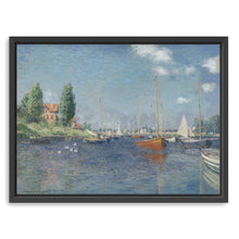 Red Boats - Argenteuil, 1875 by Claude Monet