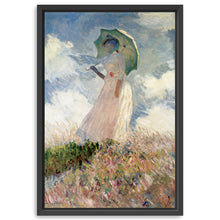 Woman with a Parasol - Study of a Figure Outdoors (Facing Left), 1886 by Claude Monet