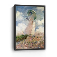 Woman with a Parasol - Study of a Figure Outdoors (Facing Left), 1886 by Claude Monet