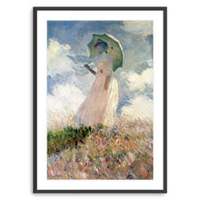 Woman with a Parasol - Study of a Figure Outdoors (Facing Left), 1886 by Claude Monet