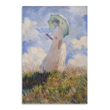 Woman with a Parasol - Study of a Figure Outdoors (Facing Left) v2, 1886 by Claude Monet