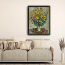 Jerusalem Artichoke Flowers, 1880 by Claude Monet