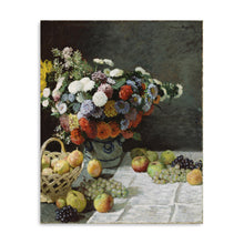 Still Life with Flowers and Fruit, 1869 by Claude Monet