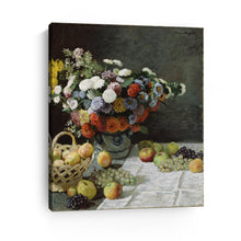Still Life with Flowers and Fruit, 1869 by Claude Monet