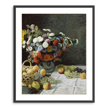 Still Life with Flowers and Fruit, 1869 by Claude Monet