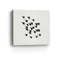 Birds In Flight Upwards