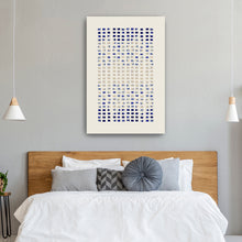 Blue Coral Reflecting Lines