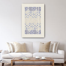 Blue Coral Reflecting Lines