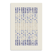 Blue Coral Reflecting Lines