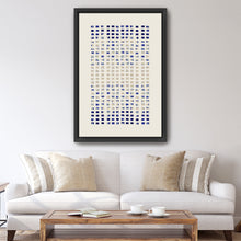 Blue Coral Reflecting Lines