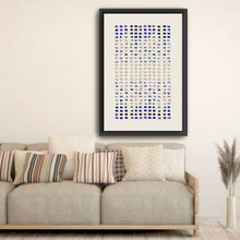 Blue Coral Reflecting Lines