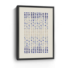 Blue Coral Reflecting Lines