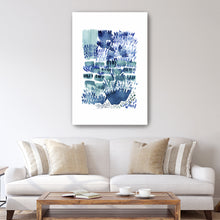 Green Blue White - Garden Waters I