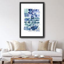 Green Blue White - Garden Waters I