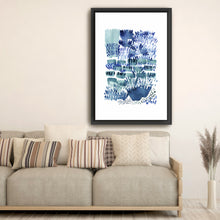 Green Blue White - Garden Waters I