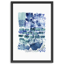 Green Blue White - Garden Waters I