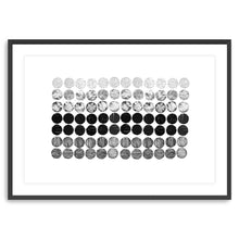 Meditation Circles BW