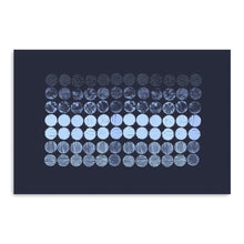 Meditation Circles-Blue