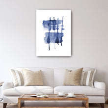 Navy Blue - Ink Flow I