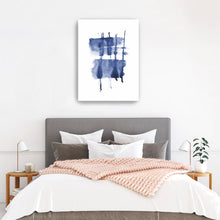 Navy Blue - Ink Flow I