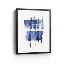 Navy Blue - Ink Flow I