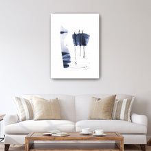 Navy Blue - Ink Flow III