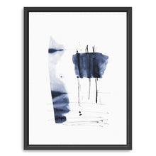 Navy Blue - Ink Flow III