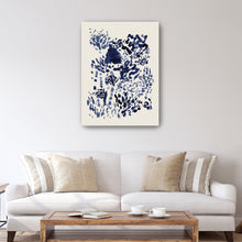 Navy Blue - Free Flowing Garden