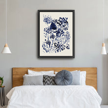 Navy Blue - Free Flowing Garden