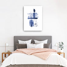 Navy Blue - Ink Flow II