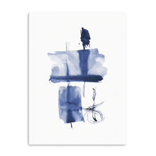 Navy Blue - Ink Flow II