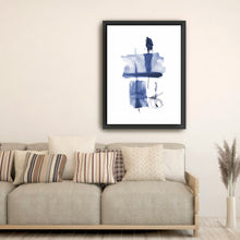 Navy Blue - Ink Flow II