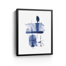 Navy Blue - Ink Flow II