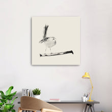 Sketched Bird On Branch