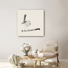 Sketched Bird On Branch