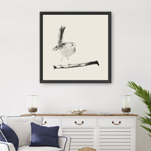 Sketched Bird On Branch