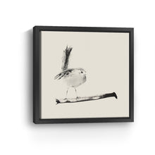 Sketched Bird On Branch