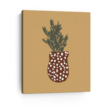 Warm Colors Plants In Vases II